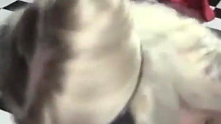 Blowjob 01 - Blonde Ariane - Blindfolded Blowjob