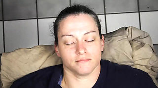 Huge Homemade Facial Blasting Right in Her Eyes!!!
