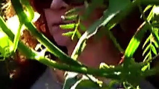 Sucking Black Cock in the Bushes