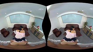 Smartphone Captivates Student Council President Part 2 - Asian Schoolgirl Glasses Blowjob Hardcore