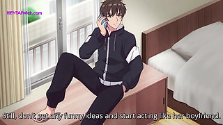 Caught in the Act: The Cheating Girlfriend Spends the Night with Another Man While Her Boyfriend Works