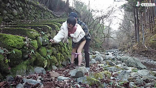A Daring Beauty Embraces Open Air and Leaves a Warm Trace Where Passion Overflows 1st Half - C