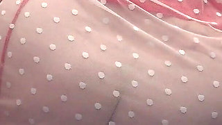 A Camera Watches a Busty MILF Fuck a Dildo and Records a Video. Gorgeous Big Tits.
