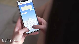 Lesbea red haired lesbo Katy Rose gf betzz caught cheating scissoring Pussy Licking apology