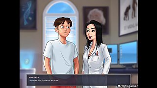 Summertime Saga Lucky Anon Gets to Have Sex with His Doctor