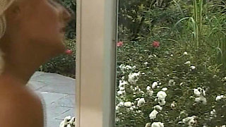 German Outdoor Orgy with Big Natural Tits and Double Penetration