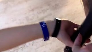 Amateur girlfriend gives blowjob with facial cumshot