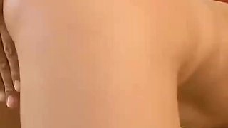 Blindfolded on a chair and ass fucked