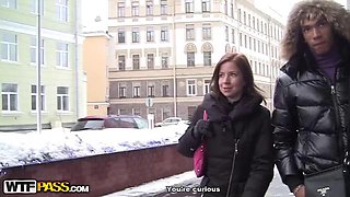 Reality porn video with a secretary