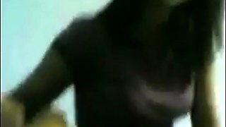 Amateur Asian Couple's Warm-Up Session