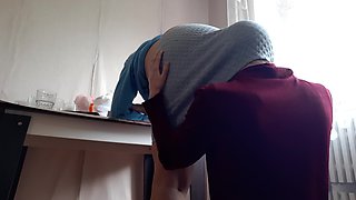 I Lick My MILF Boss's Ass for a Long Time for a Promotion