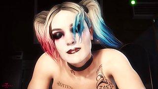 The Rise of a Villain - Harley Quinn by Dezmall (animation with Sound) 3D Hentai Porn Sfm