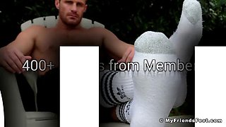 Brendan Cage s Size 11 Feet Worshipped - Brendan