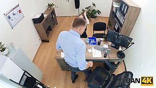 Loan4k. office table bang with brilliant babe una pixie and her hot natural body