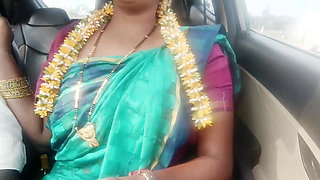 Step Dad Daughter in Law Car Sex, Telugu Dirty Talks, Part -1