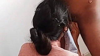 The Cute Sexy School Girl Blowjob and Hardcore Doggy Style Sex with Big Cock