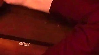 Busty Redhead Student Sucks Teacher's Dick Under Milking Table