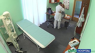 Triple Cum load From Doctor in Fake Hospital