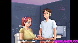 Anime girl gets pounded in a wild hentai scene