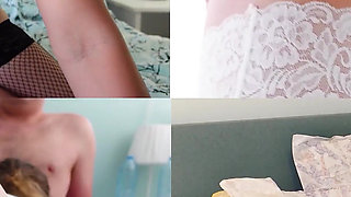 Stepmom Did Not Expect to See Her Stepson Fully Naked but Then Enjoyed His Cock