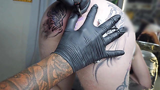 I Love Making the Males Horny and This Time I Gave Them a Surprise by Tattooing My Ass Pink