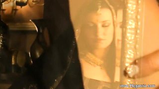Stunner baby girl's ebony scene
