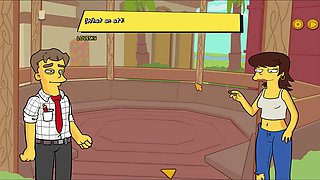 Steamy animated teen in sexy lingerie