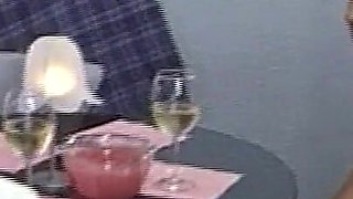 Double Penetration with Cumshot in Mouth and Ass of a Vintage Mil Slut