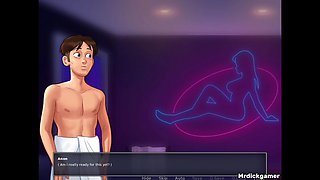 Summertime Saga I Fucked My Stepbrother's Girlfriend and Cummed in Her Mouth