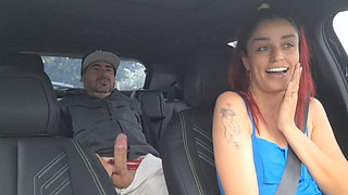 App Driver Fucks His Unknown Passenger!