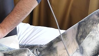 Nora Fox Wolf Zentai Encasement Machine