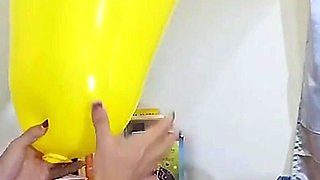 Marianna Tries to Inflate Her Square Balloon Without Bursting It