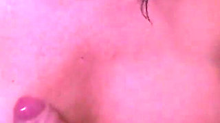 Shower after making his cock cum