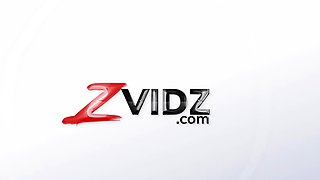 ZVIDZ - Oiled Cutie With Big Ass Valerie Kay Hardcore Banged