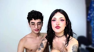 Small tits shemale fucked hard by dude