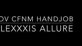 POV CFNM Handjob Alexxxis Allure - Brother Love