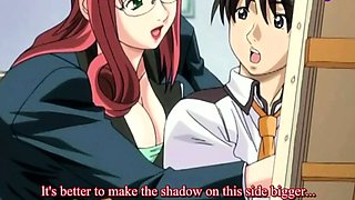 Cleavage 01 -- Sister Seduce Brother -- HENTAI UNCENSORED