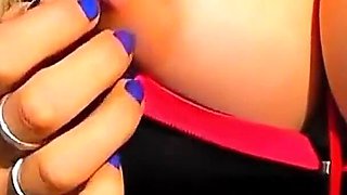 Homemade Big Boobs Latina Sandra Flashing