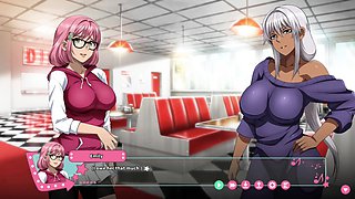 Dine and dash, visual hentai, anime futa