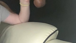 Sluttybritt Handling Daddy's Big Black Dick