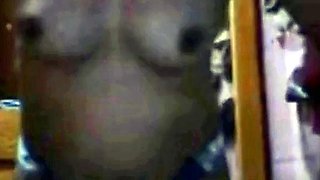 Filipina MILF Helps a Man Cum on Webcam