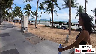 Petite amateur sex Thai teenage relaxing on BWC