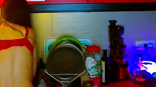 Sexy teen ebony solo toy masturbation