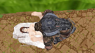 Shark Monster hardcore Fucking with Big Dick