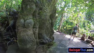 Big bootie Thai GF in a homemade sex sex tape