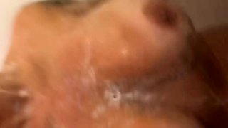 Big boobs milf masturbates with her dildo