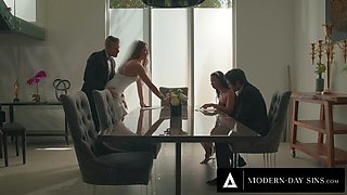 MODERN-DAY SINS - Groom FREE USES Hot Bride Gizelle Blanco In Front Of Their Witnesses: Porn