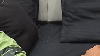 Sex with Step Father's Step Daughter While She Is Talking Dirty on Call with BF
