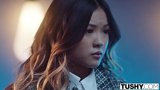 Petite Asian Lulu Chu Takes Anal Punishment From Boss - Rough Missionary & ATM