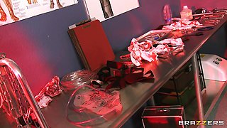 Dr. Blue's On The Blow-Job Training With Xander Corvus, Brooklyn Blue - Brazzers